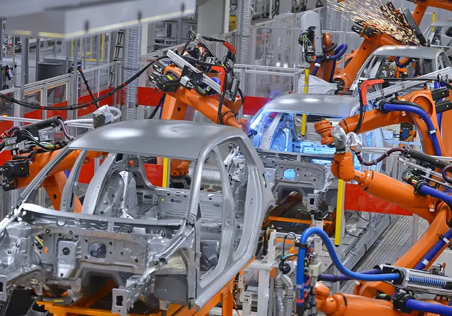 Reiniging Autoindustrie